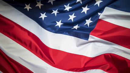 American flag background. United States flag for independence day. USA.