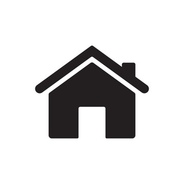 web home icon symbol isolated on white background