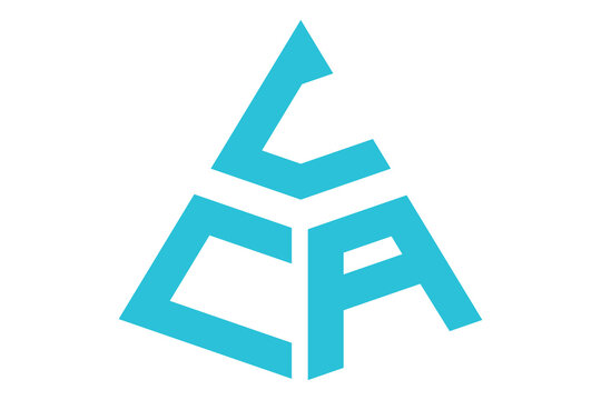 CCA, CC, logos. Abstract initial monogram letter alphabet logo design