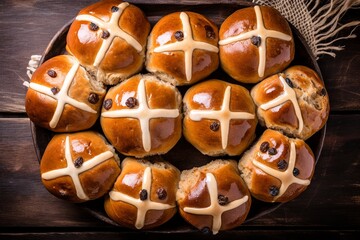 Hot Cross Buns: Sweet Traditional UK Buns for Good Friday