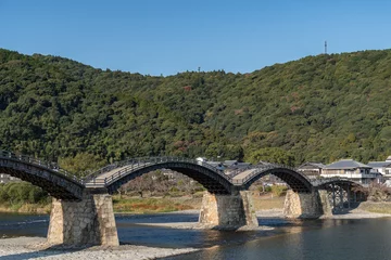 Gartenposter Kintai-Brücke 錦帯橋