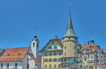 Lucerne, a medieval city on the lake