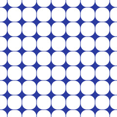 Indigo Blue white seamless vector fashion print pattern
