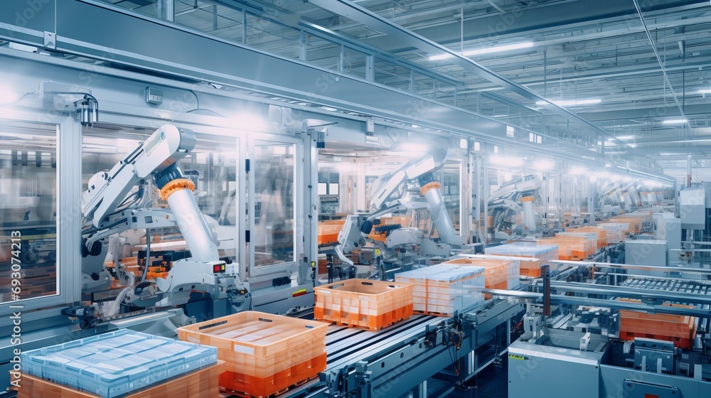 Aufkleber efficient robot assisted order fulfillment with smart inventory management and precise assembly