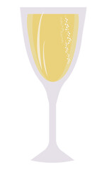 glass of champagne, sparkling wine, new year, holiday, fun, toast, new Year's eve