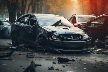Collision Chaos: Minor Car Crash
