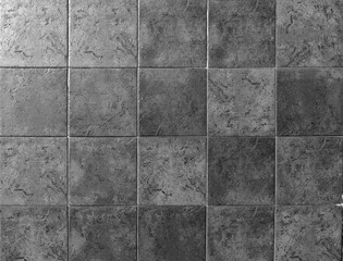 Natural stone tiles, square shape with shades of gray colors . Full frame, background and texture.