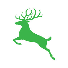 Deer Silhouette Illustration