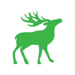 Deer Silhouette Illustration