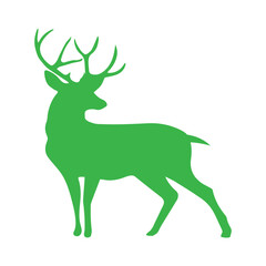 Deer Silhouette Illustration