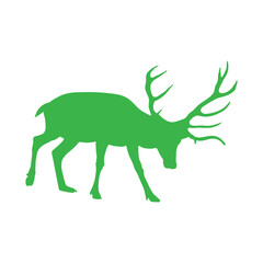 Deer Silhouette Illustration