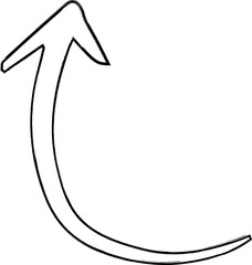 Pointer arrow drawing shows direction.