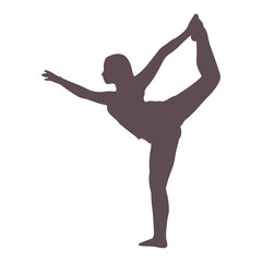 Fototapeta na wymiar yoga person pose