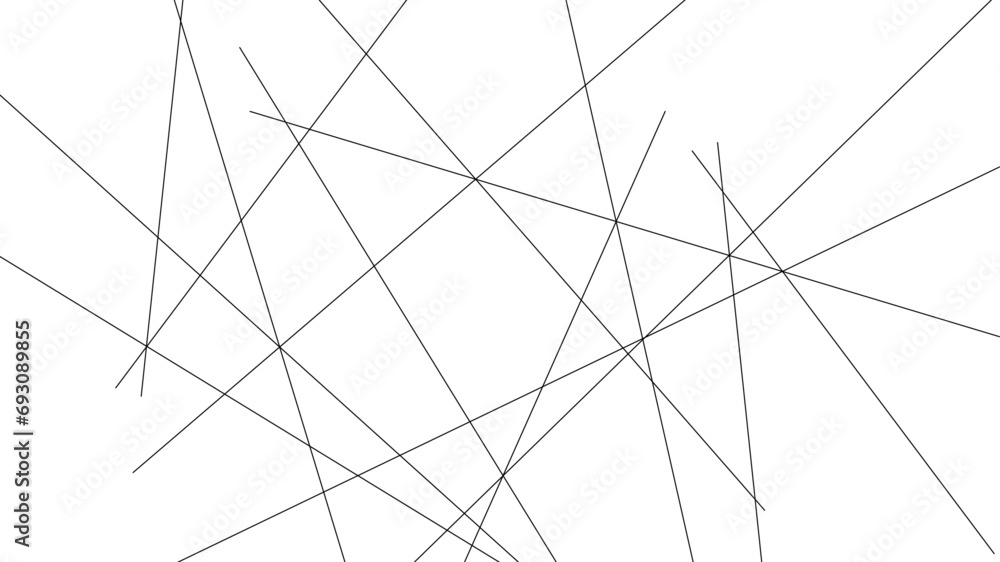 Aufkleber random geometric line pattern on a transparent background. random line low poly pattern. abstract se