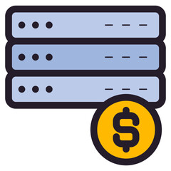 financial database icon