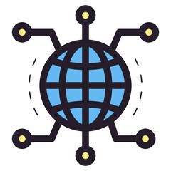global network icon