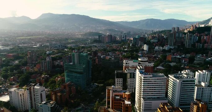 Shot for the fabulous El Poblado town in the afternoon.