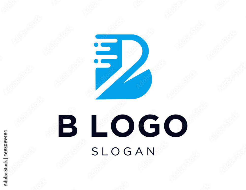 Poster the logo design is about b logo design and was created using the corel draw 2018 application with a 