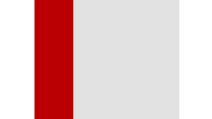 White and Red rectangle frame  background