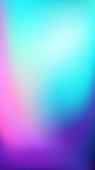 Colorful gradient blue teal pink purple background. Bright Blurred backdrop with place for text. Vector illustration for your graphic design, banner, poster, wallpapers, theme or website