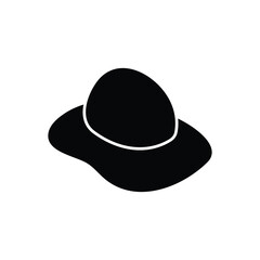 woman hat logo icon