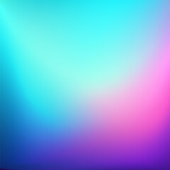 Colorful gradient blue teal pink purple background. Bright Blurred backdrop with place for text. Vector illustration for your graphic design, banner, poster, wallpapers, theme or website