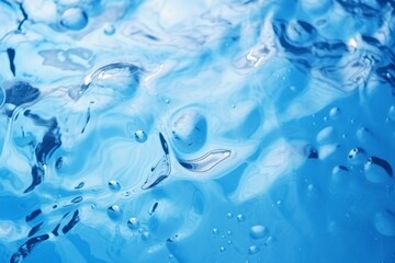 Water texture background transparent liquid. Generative AI