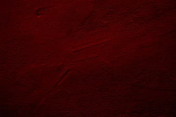 Fotobehang Crimson red colored abstract wall background with textures of different shades of red © Robert Knapp