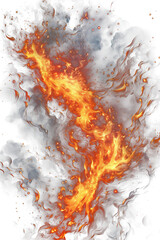 stunning realistic fire flames PNG images on a transparent background, perfect for dynamic graphic designs and visual effects
