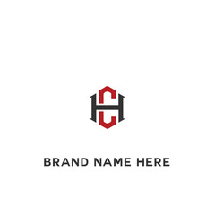 HC logo. H C design. White HC letter. HC, H C letter logo design. Initial letter HC linked circle uppercase monogram logo. H C letter logo vector design. 