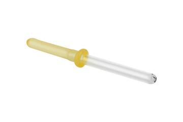 pipette, medical nose pipette isolated from background