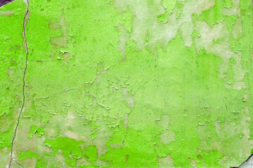 Old wall fragment texture, cracked paint layers