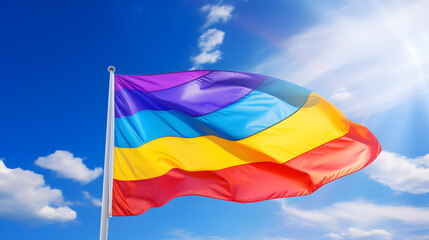 flag of lgbtq pride