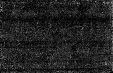 Grunge and old imitation leather texture on black background for overlay