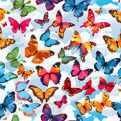 Fototapeta na wymiar Schmetterlingen 