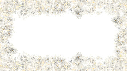 Christmas Display Frame with Fairy dust Magic sparkles