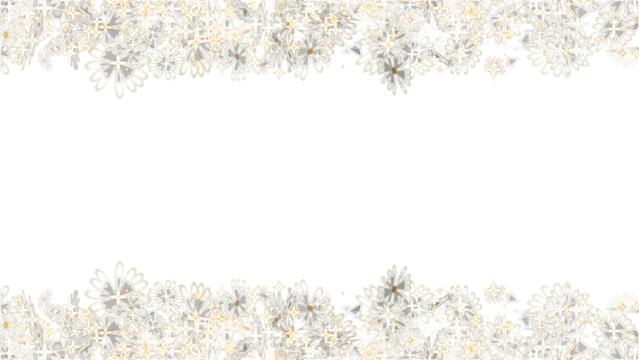 Daisy flower display frame with flower petals and particle lights for Valentine's Day, Wedding overlays on your celebration projects, couples, memory, loving, Marriage, Mother's Day. Easy to use.
