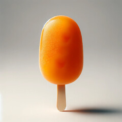 Fruit orange ice cream.