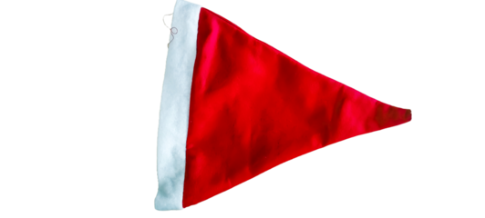 the hat of Santa Clause in Christmas day.