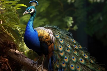 Obraz premium A Peacock