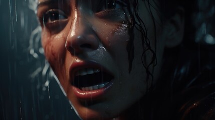 Detailed illustration of a character's reaction when he discovers an act of betrayal that leaves him furious. generative ai