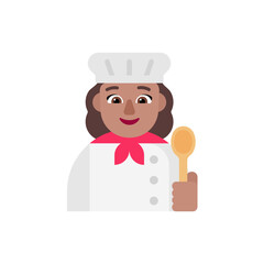 Woman Cook: Medium Skin Tone