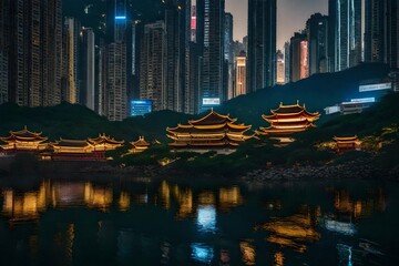 china/hong kong, kowloon - obrazy, fototapety, plakaty