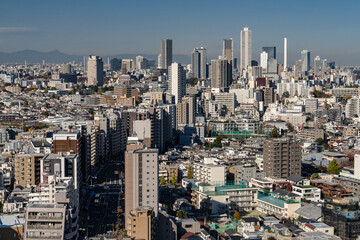 Fototapeta na wymiar 東京の町並み　Tokyo cityscape
