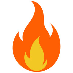 flame effect illustration