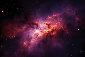 Vibrant space galaxy cloud revealing cosmos wonders through science and astronomy lens. - obrazy, fototapety, plakaty