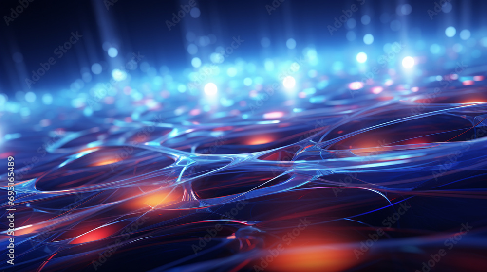 Poster abstract polygonal space low poly dark background with connecting dots and lines. connection structu