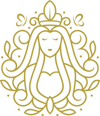 Beautiful Mother Earth Illustration