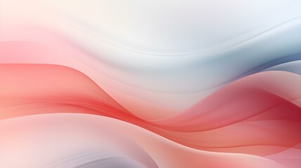 Gradient Background fading from Blush to White. Professional Presentation Template