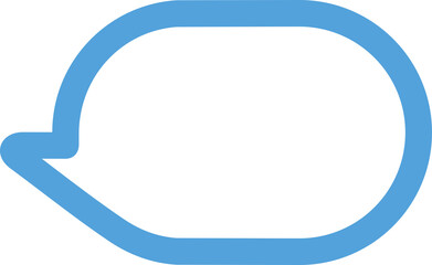 Speech or talk bubble icon